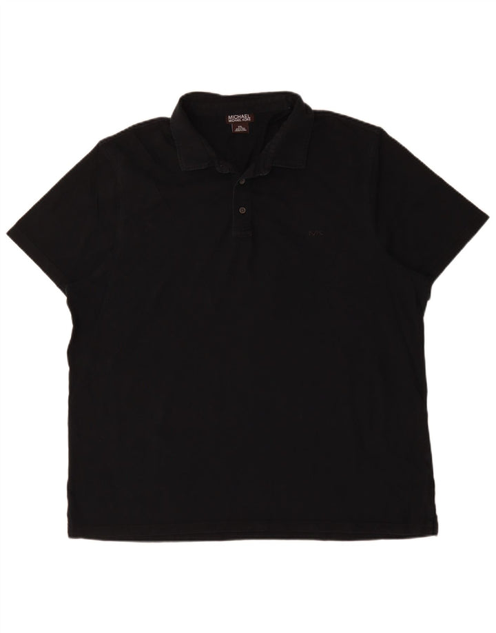 Camisa polo masculina MICHAEL KORS 2XL algodão preto