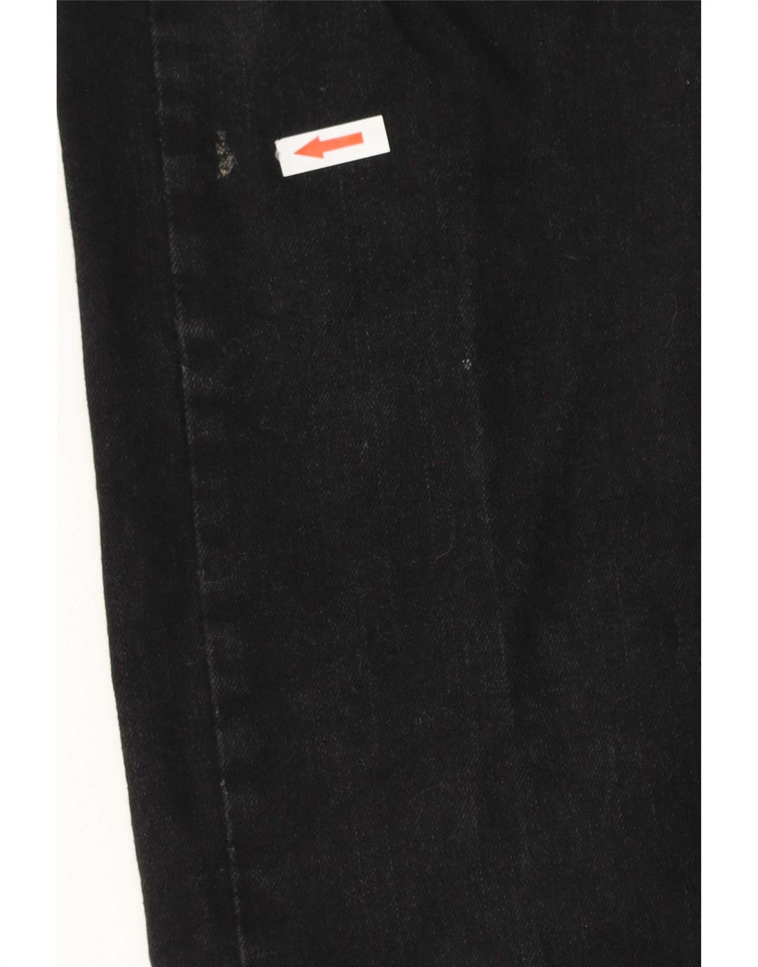 Lee Mens Regular Fit Straight Jeans W30 L32 Algodão Preto
