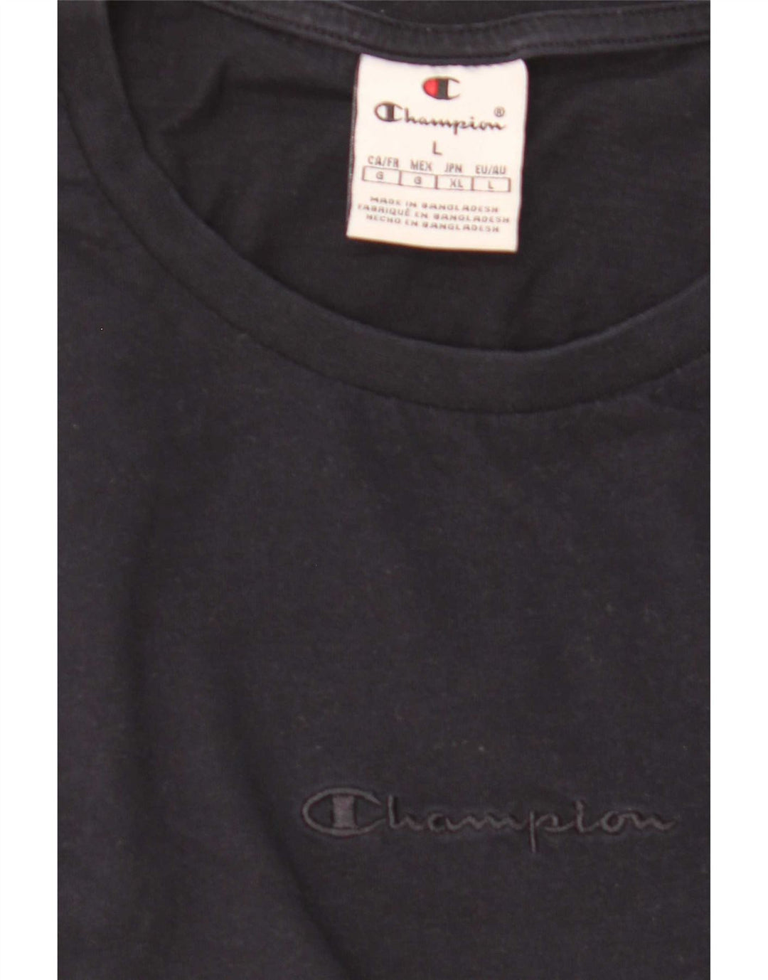 Camiseta feminina Champion UK 16 grande azul marinho