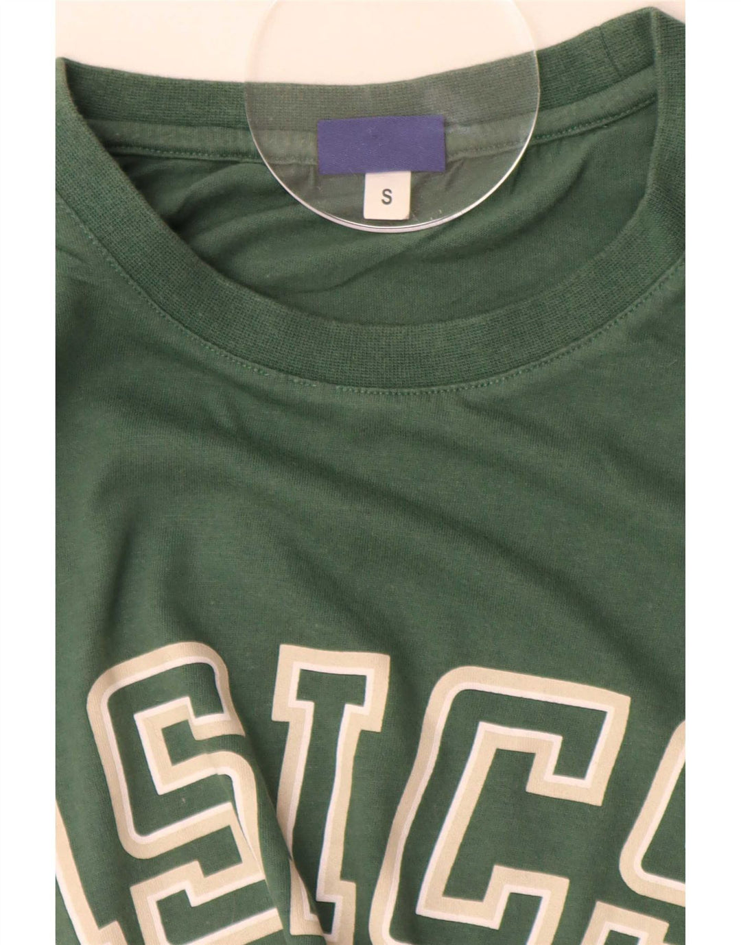 Camiseta Asics Masculina Graphic Top Pequeno Verde