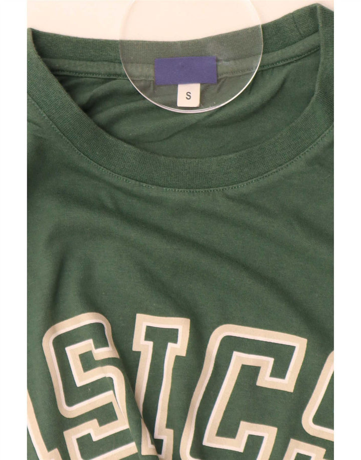 Camiseta Asics Masculina Graphic Top Pequeno Verde
