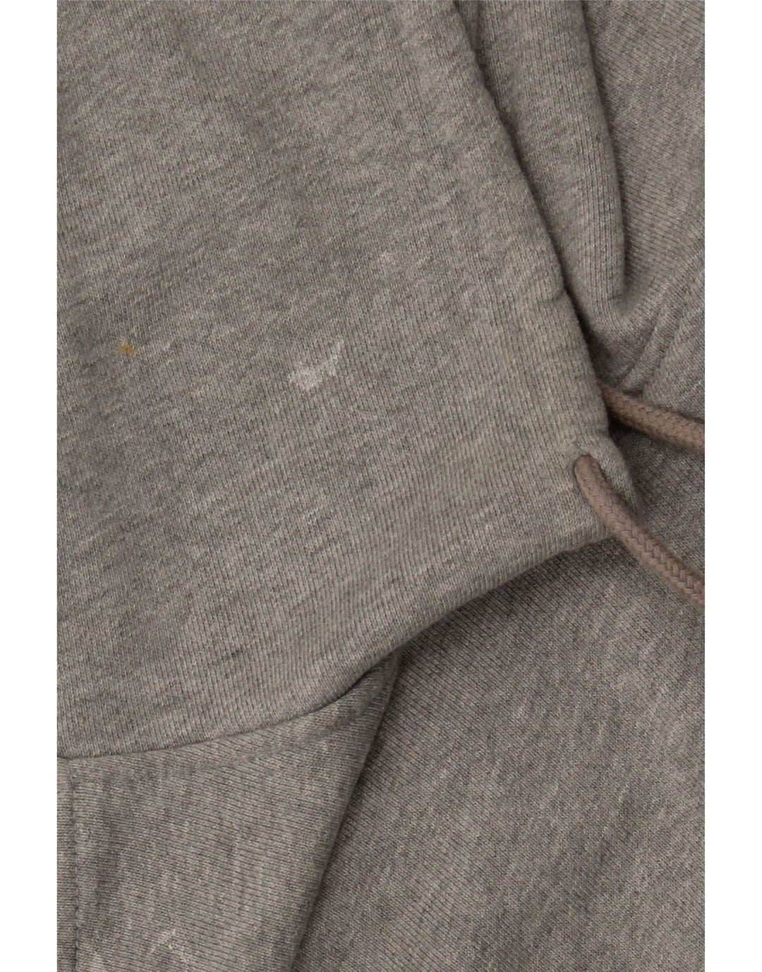 Adidas Womens Oversized Hoodie Jumper UK 14 Médio Cinza Algodão