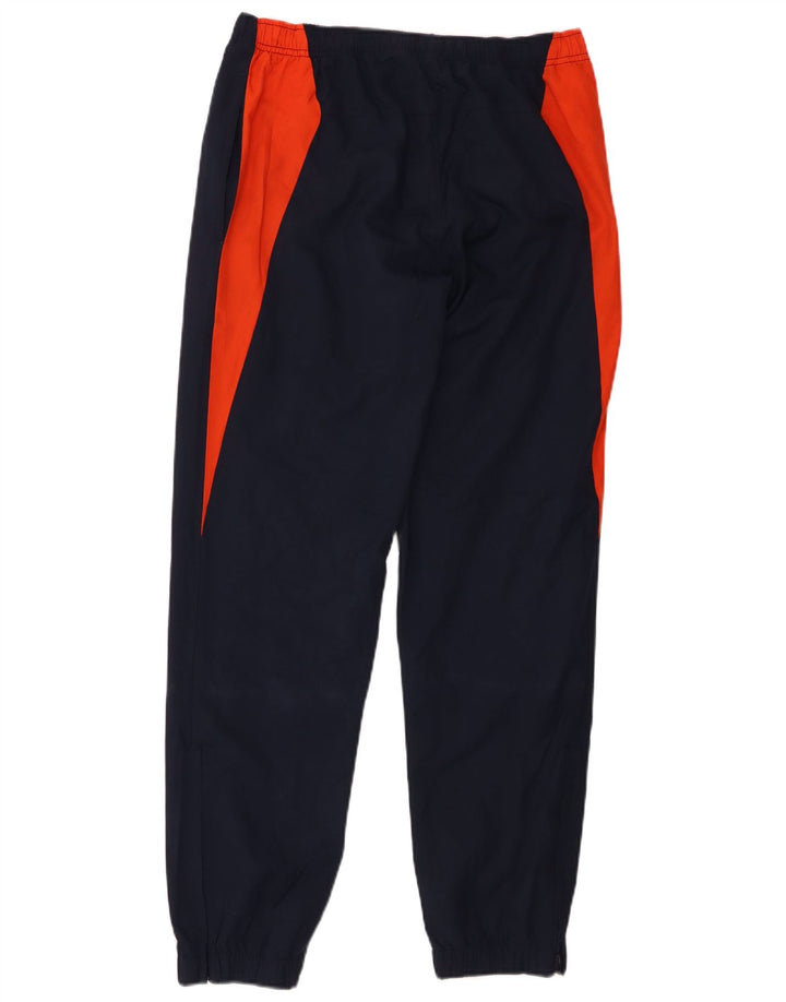 Calça esportiva masculina Lacoste tamanho 4 azul marinho médio colorblock