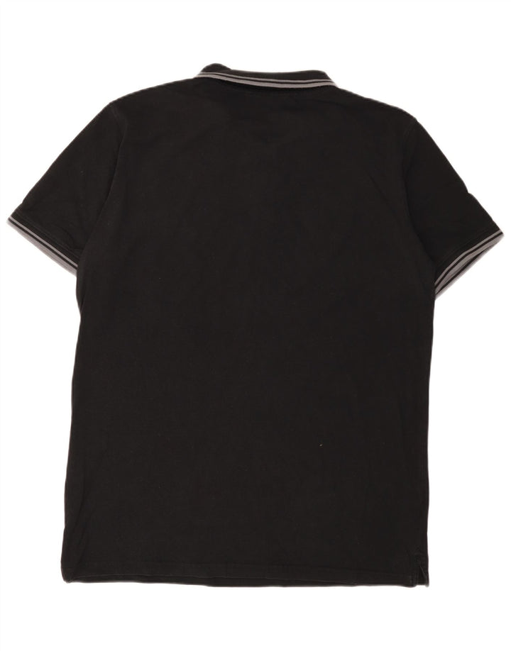 Camisa polo masculina Carrera 2XL algodão preto