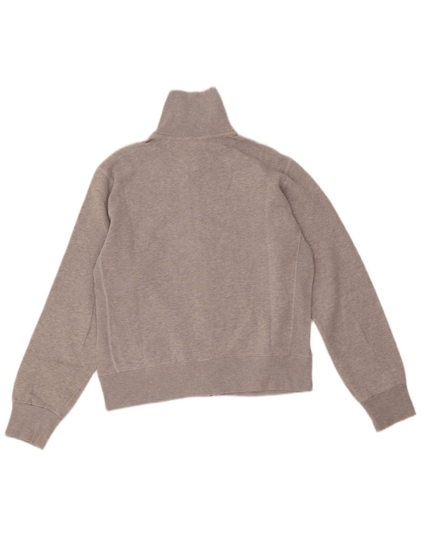 Converse Mulher Tracksuit Top Jacket UK 16 Grande Cinza