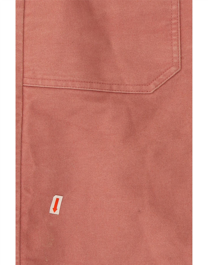 Saia jeans feminina BODEN W26 pequeno algodão rosa