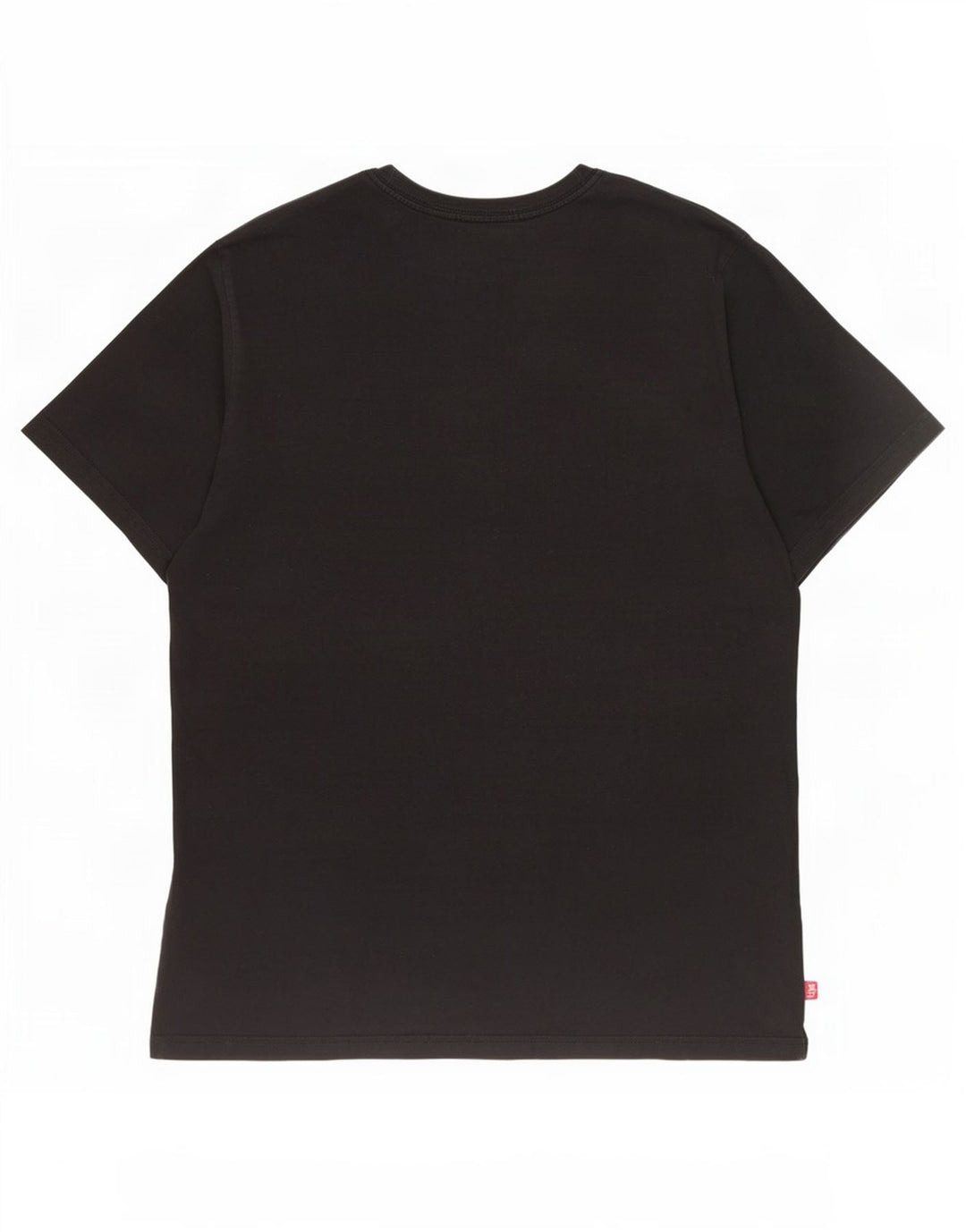 Camiseta gráfica masculina Levi's Top grande de algodão preto