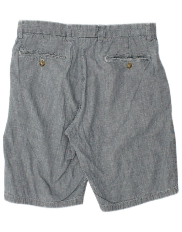 J. CREW Mens Club Chino Shorts W29 Algodão Cinza Médio