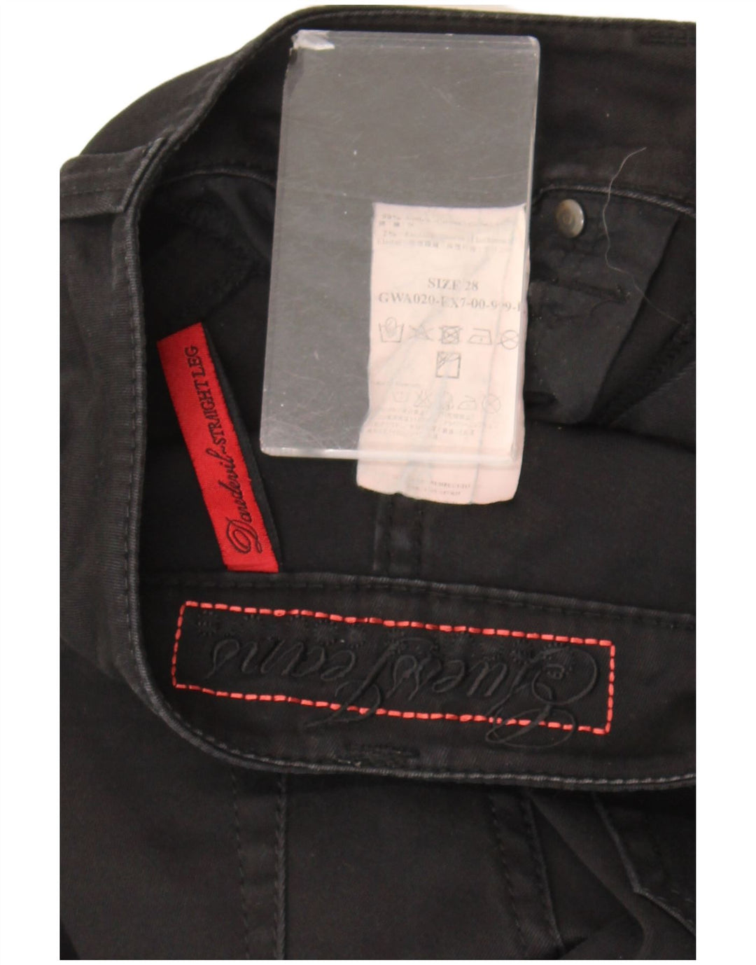 Guess Jeans Bootcut Feminino W28 L29 Algodão Preto