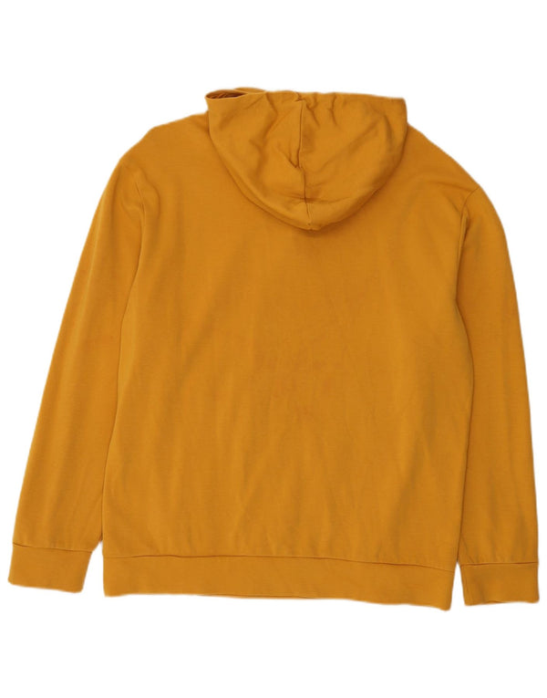 Puma Mens Hoodie Jumper Médio Algodão Amarelo