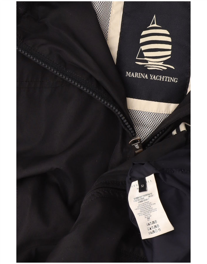 Jaqueta bomber masculina Marina Yachting IT 52 XL poliéster azul marinho