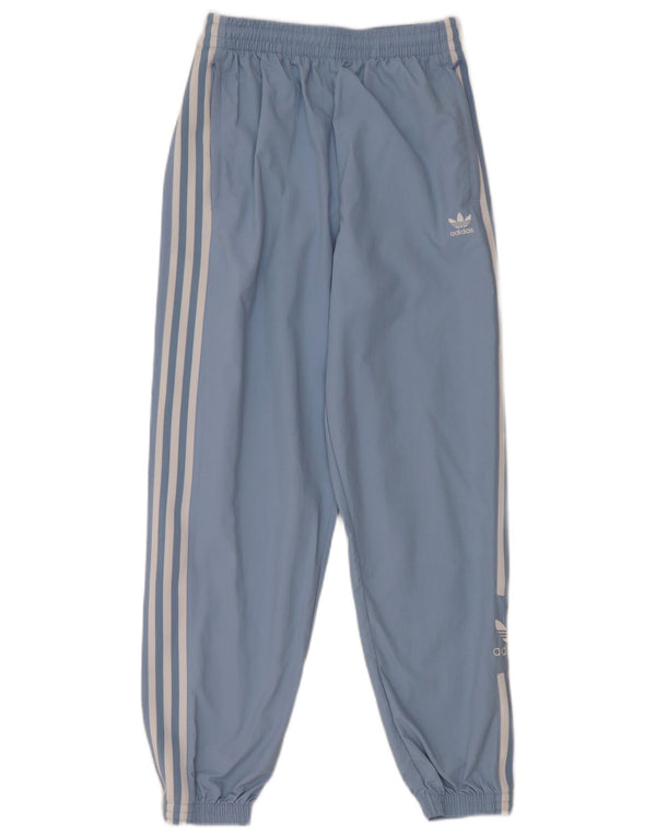 ADIDAS Mens Graphic Tracksuit Calças Joggers Pequeno Azul Poliamida
