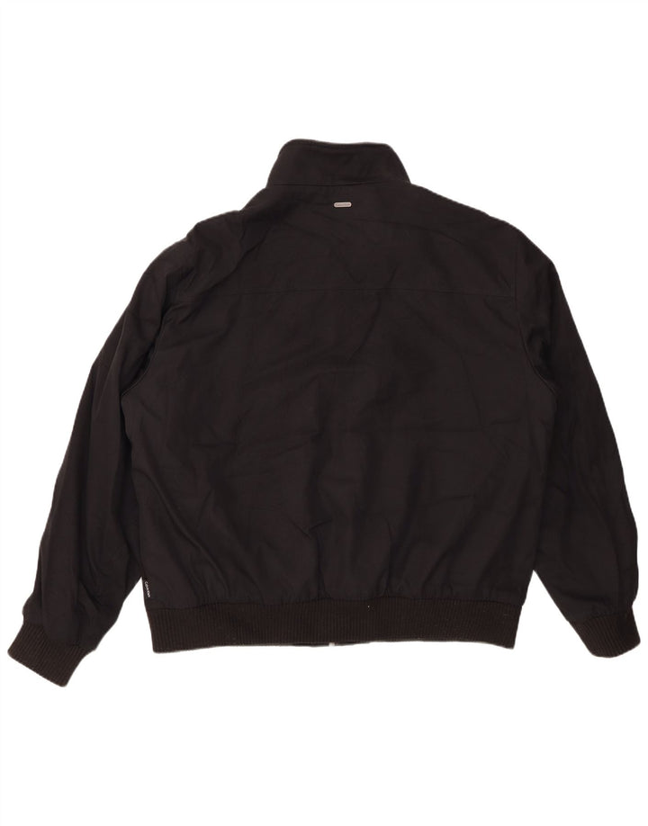 Jaqueta bomber masculina CALVIN KLEIN Reino Unido 40 grande poliéster preto