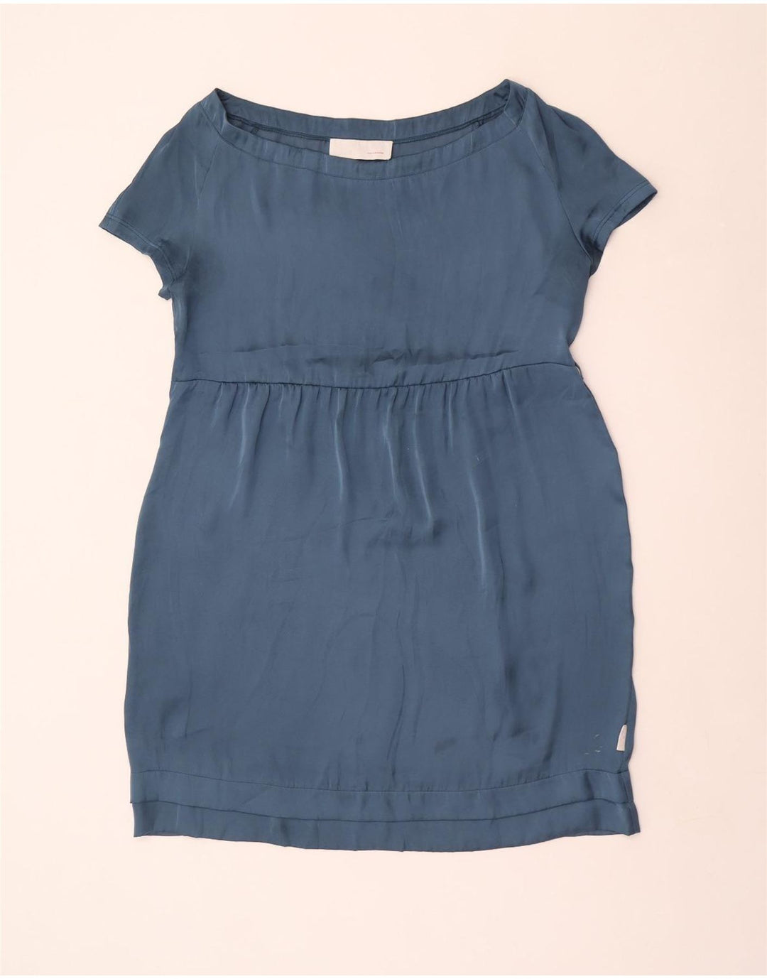 Vestido bainha feminino PEUTEREY IT 46 grande poliéster azul