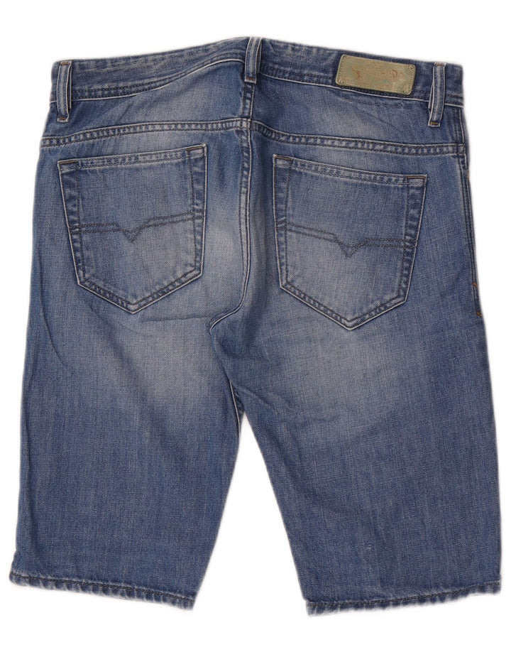Shorts jeans masculino diesel W29 algodão azul médio