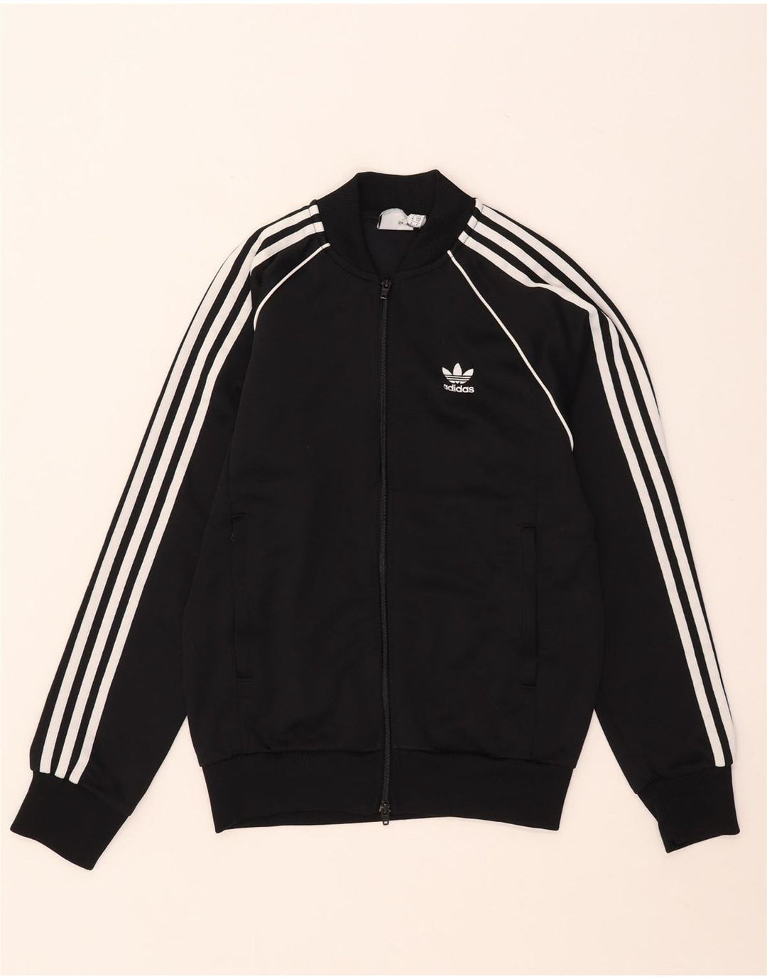 Adidas Mens Treino Top Jacket Pequeno Poliéster Preto
