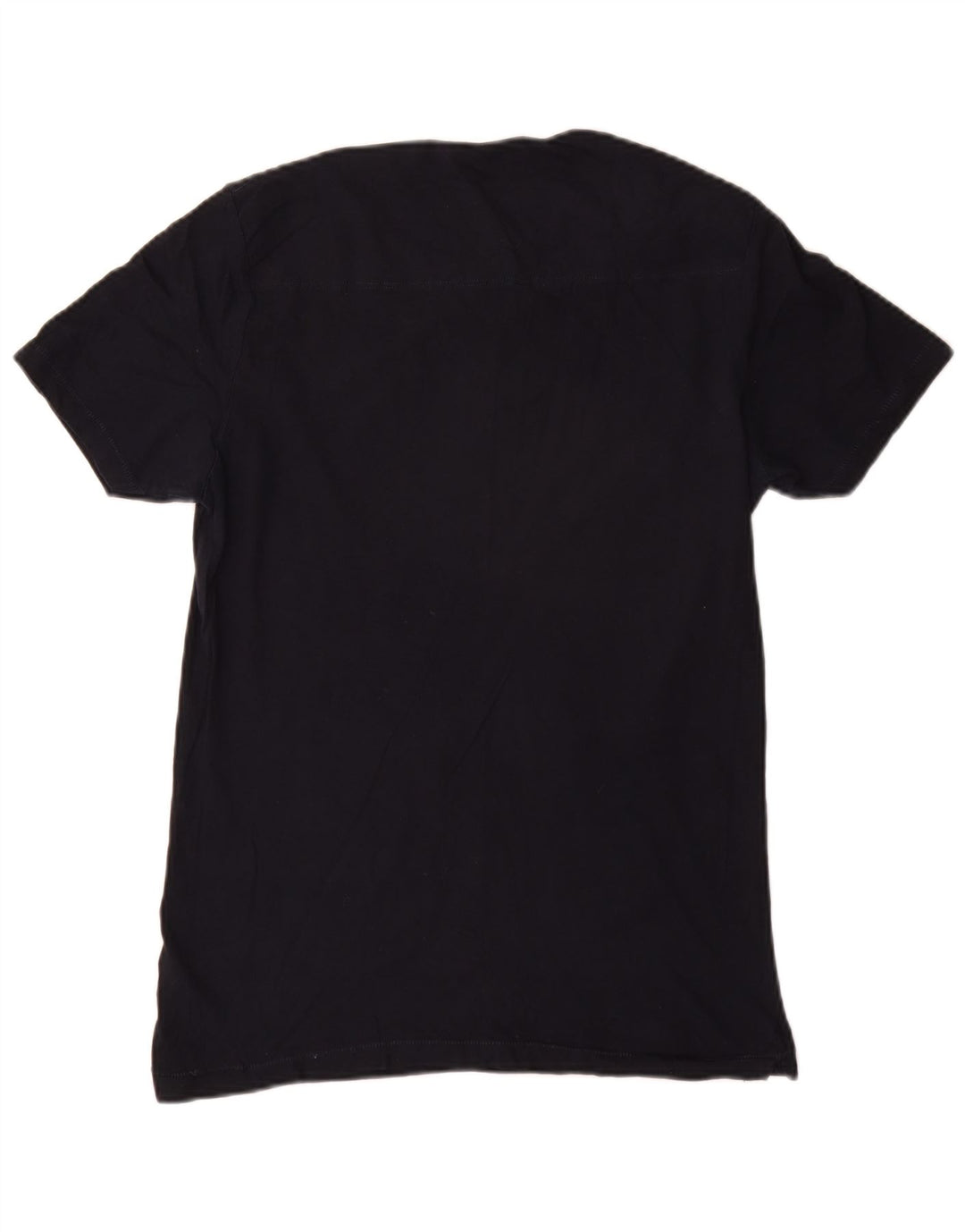 Camiseta masculina French Connection Top médio algodão azul marinho