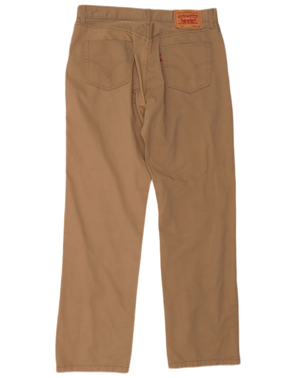 Calça Levi's Masculina 751 Reta Casual W34 L32 Algodão Bege