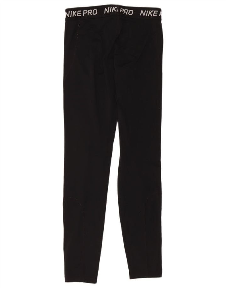 Leggings Nike Feminino UK 10 Pequeno Poliéster Preto