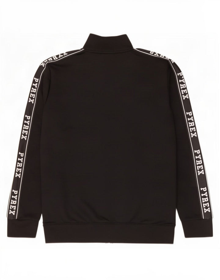Jaqueta Pyrex Boys Graphic Treino Top 13-14 Anos 2XL Poliéster Preto