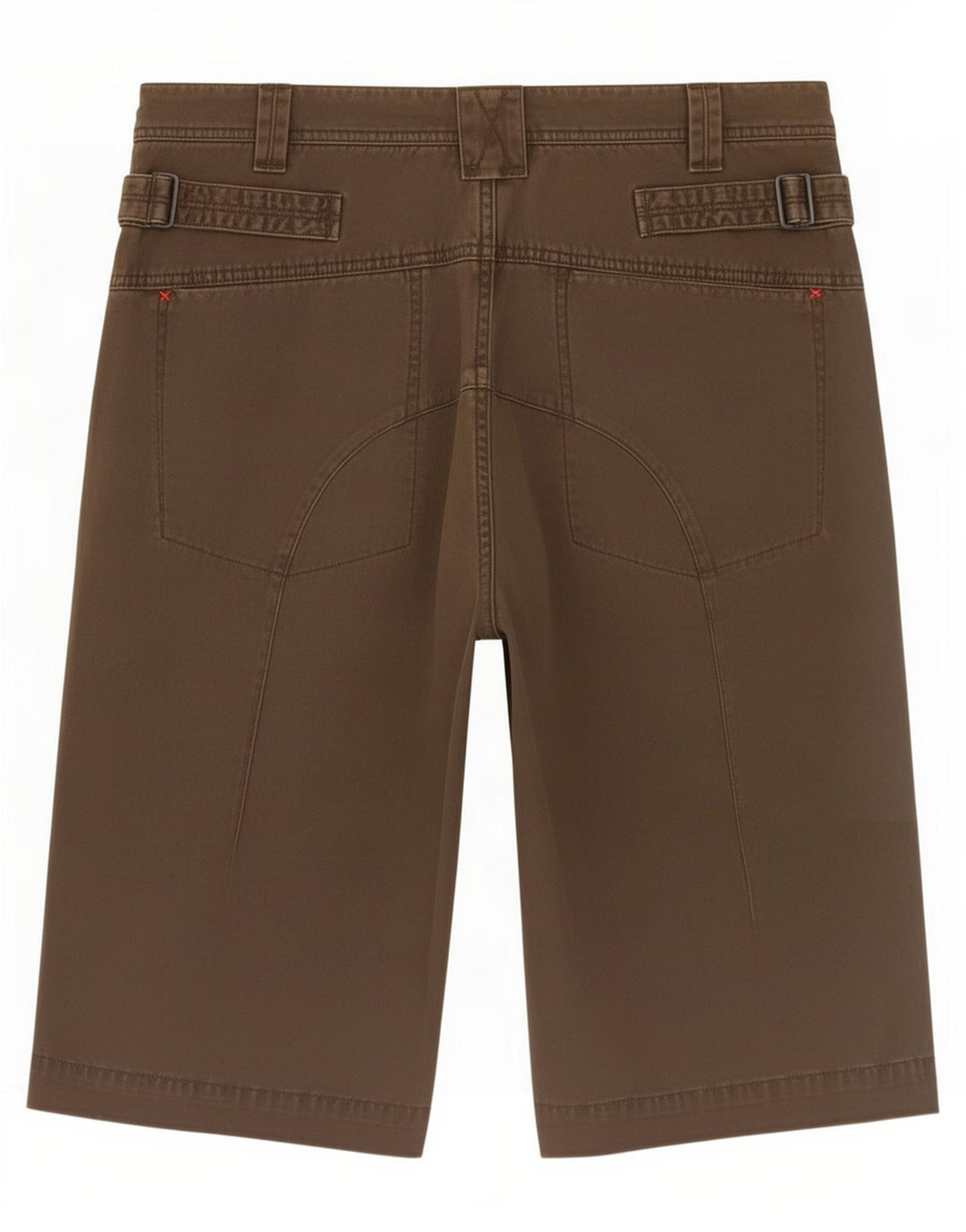 Shorts casuais masculinos Fat Face W36 grande algodão marrom