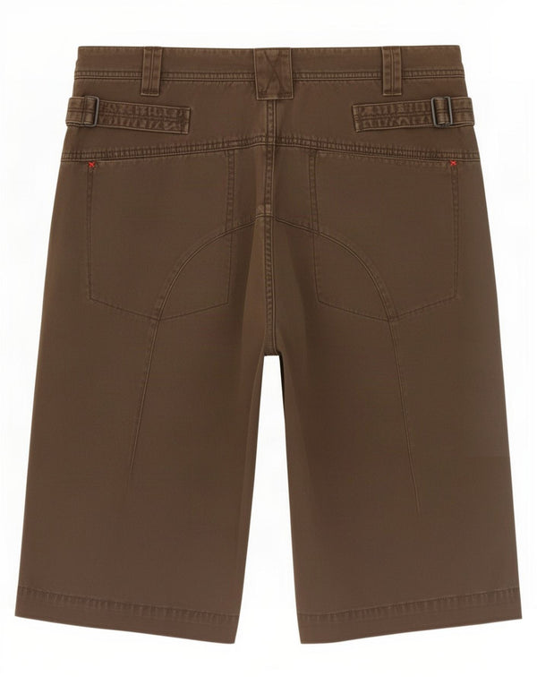 Shorts casuais masculinos Fat Face W36 grande algodão marrom
