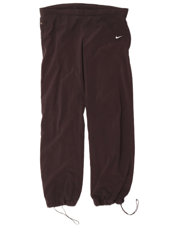 Nike Womens Dri Fit Calças de treino Joggers UK 18 XL Preto Poliéster