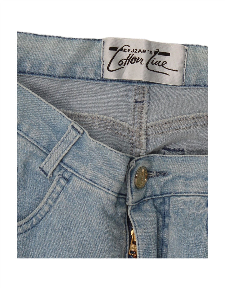 Jeans cônicos femininos KEJZAR W30 L28 azul
