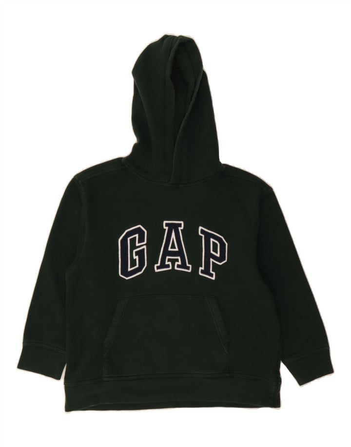 GAP Girls Oversized Graphic Hoodie Jumper 8-9 Years Medium  Green Cotton Vintage Gap and Second-Hand Gap from Messina Hembry 