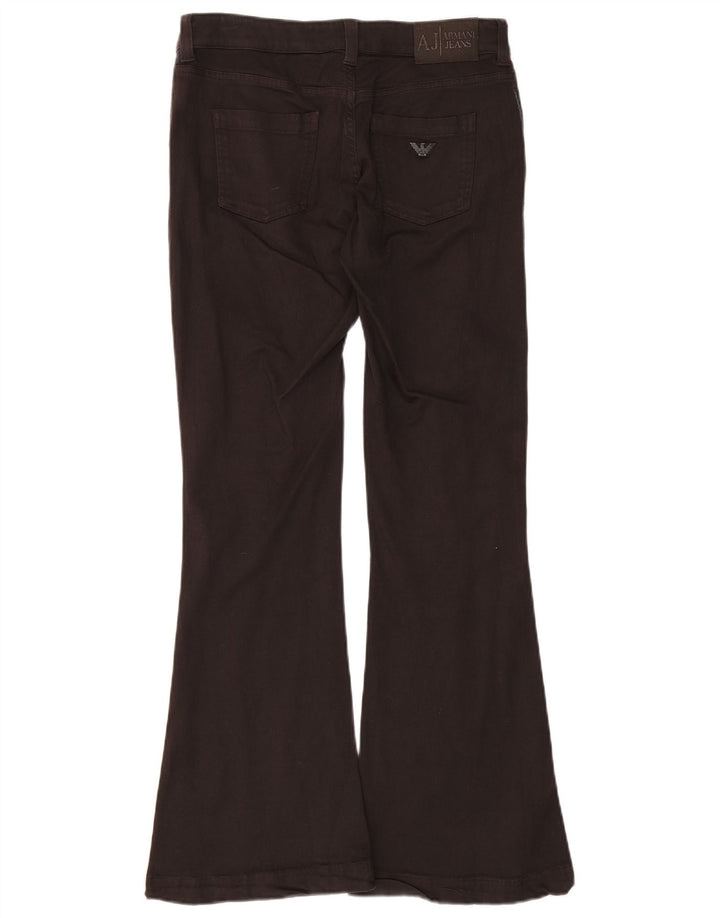 Calça jeans feminina Armani W29 L30 marrom modal