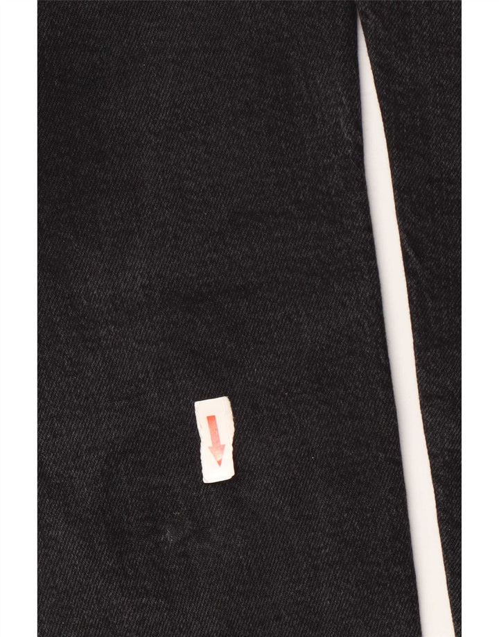 Lee Mens Austin Tapered Jeans W34 L32 Algodão Preto