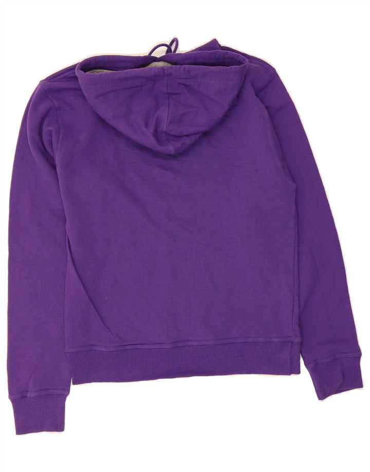 CHAMPION Mens Graphic Hoodie Jumper Small Purple Cotton Vintage Champion and Second-Hand Champion from Messina Hembry 