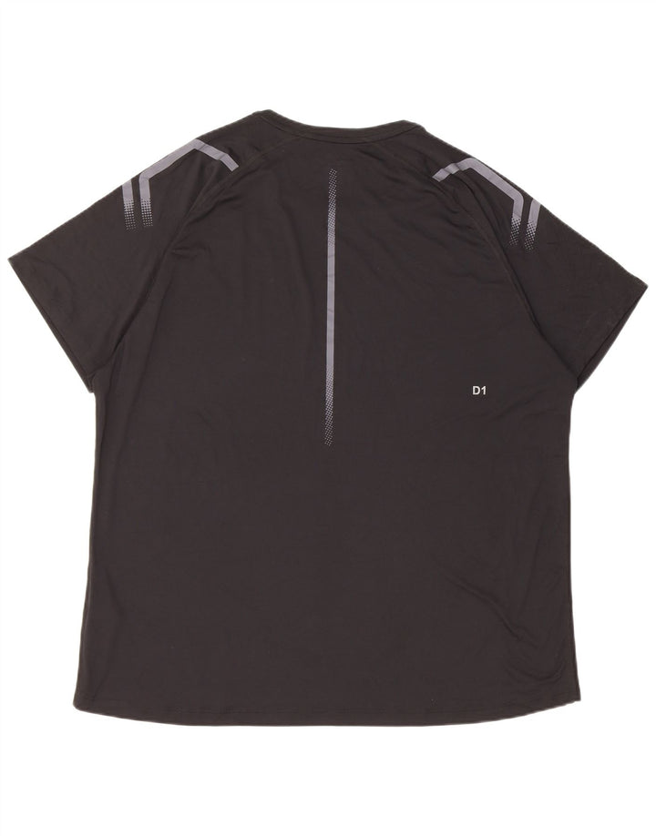 Camiseta masculina Asics Top 2XL poliéster preto