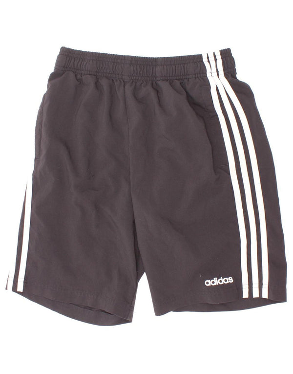 Shorts esportivos Adidas meninos 13-14 anos preto poliéster