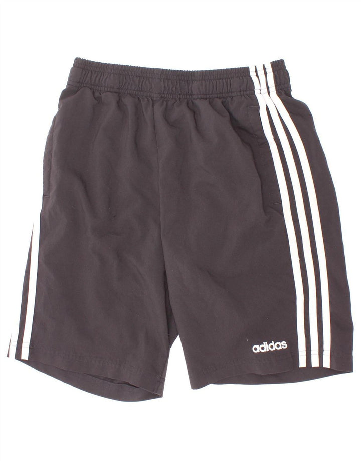 Shorts esportivos Adidas meninos 13-14 anos preto poliéster