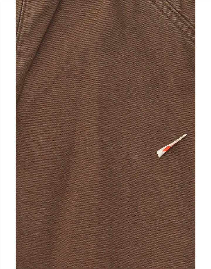 Shorts casuais masculinos Fat Face W36 grande algodão marrom