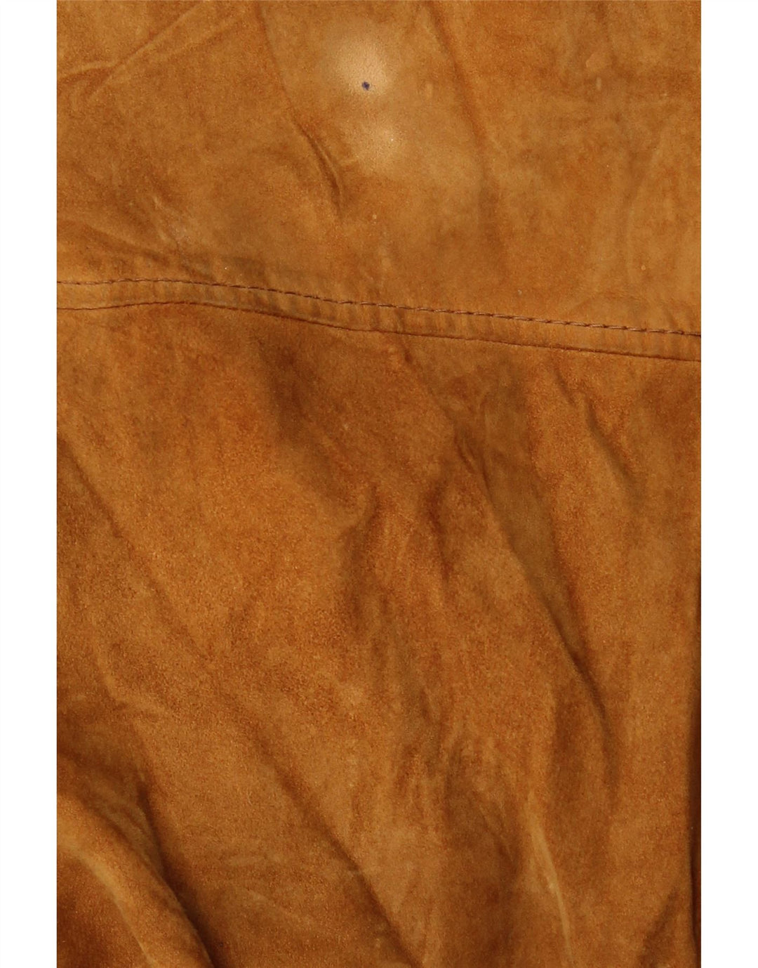 Jaqueta bomber masculina VINTAGE de camurça UK 38 bege médio