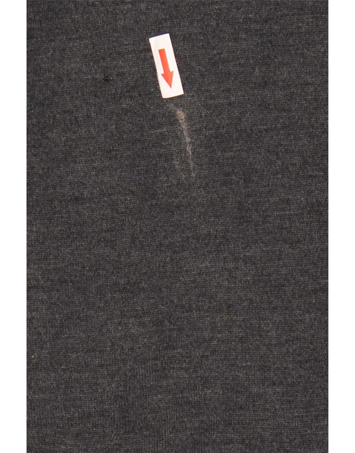 Suéter masculino Zara com gola polo XL cinza