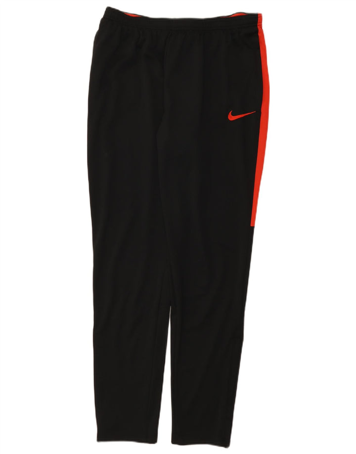 Calça de treino masculina Nike Dri Fit grande poliéster colorblock preto