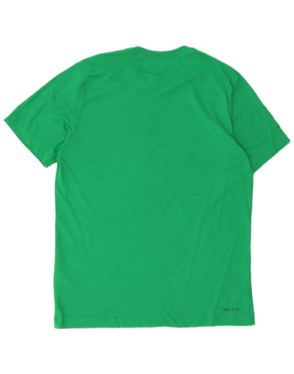 Jordan Mens Camiseta Top Médio Algodão Verde