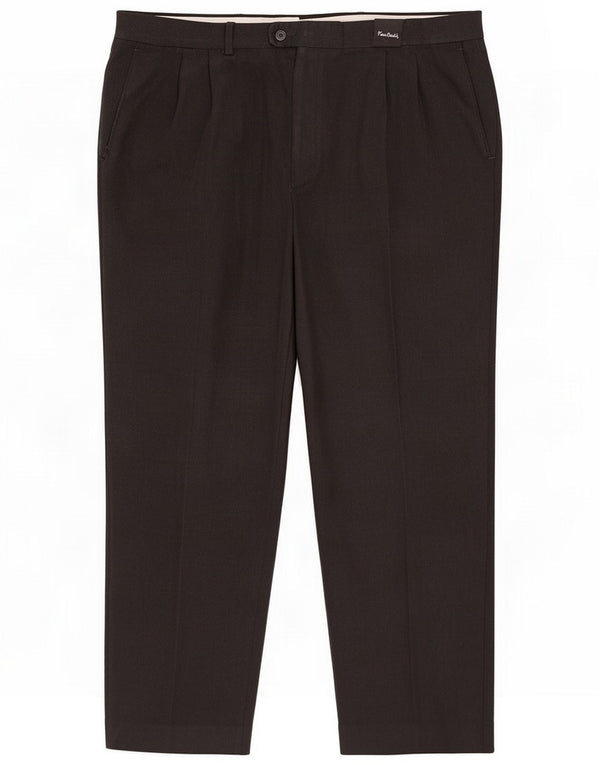 Pierre Cardin Mens Pegged Suit Calças IT 54 2XL W42 L31 Cinza