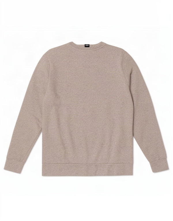 Adidas feminino gráfico moletom jumper UK 10 pequeno cinza colorblock