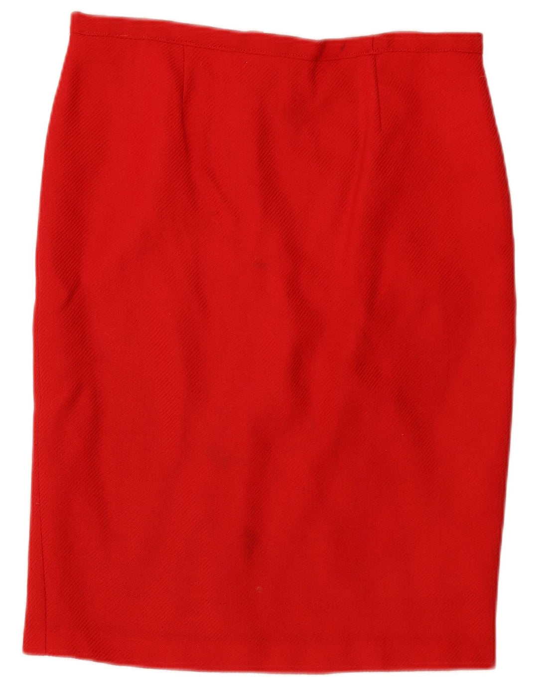 Saia lápis feminina vintage W34 grande vermelha