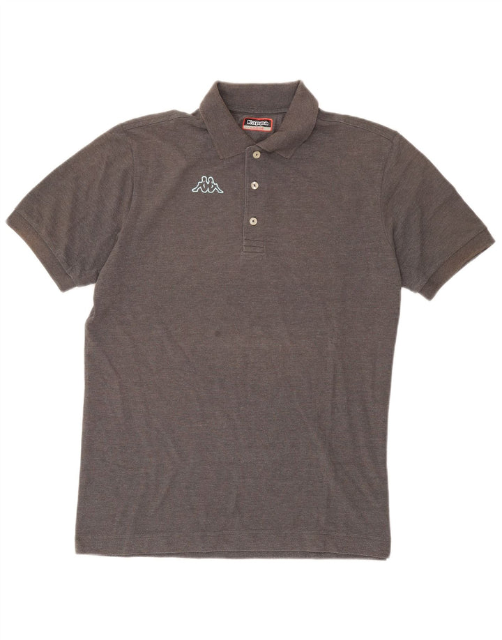 Camisa polo masculina Kappa grande cinza