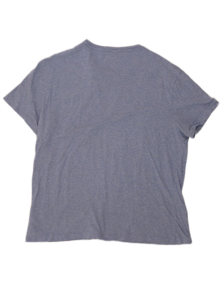 Polo Ralph Lauren Camiseta masculina Top Médio Algodão Azul