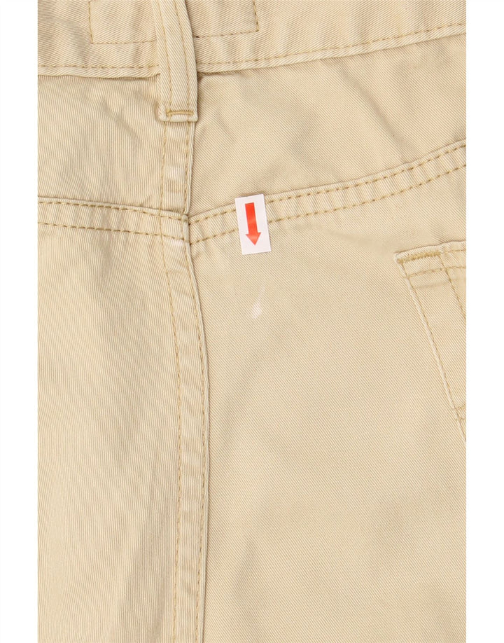 CERRUTI Mens Straight Casual Trousers W42 L30 Beige Cotton Vintage Cerruti and Second-Hand Cerruti from Messina Hembry 
