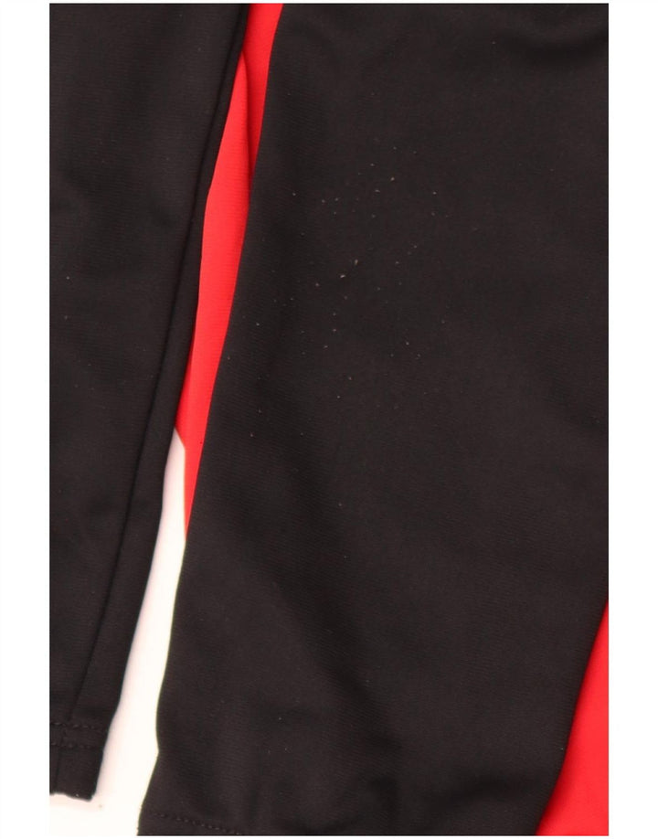 Jaqueta Nike Boys Tracksuit Top 13-14 Anos XL Vermelho Colorblock Poliéster