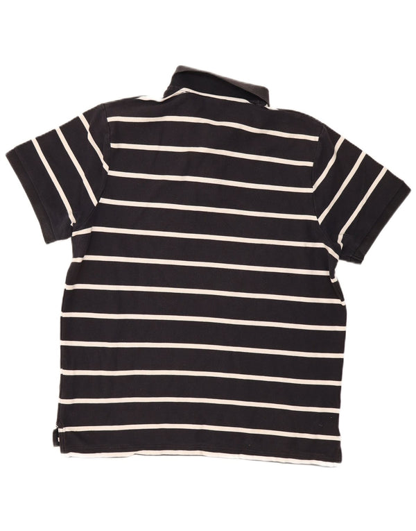 Camisa polo masculina NIKE 2XL algodão listrado azul marinho