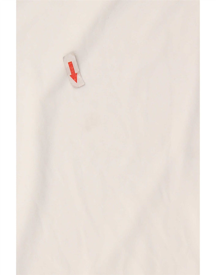 Camiseta masculina PUMA Top 2XL poliéster branco colorblock