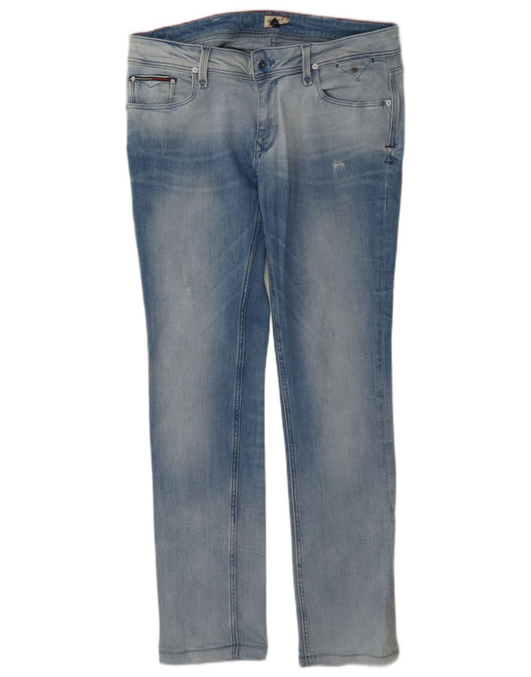 Tommy Hilfiger Jeans Slim Feminino W30 L30 Azul Algodão